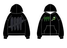 Load image into Gallery viewer, 2 for $100 Pre Order: Top V Zip-Up Hoodie
